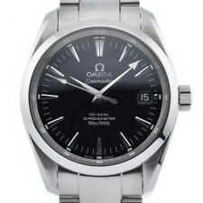 OMEGA Seamaster Aqua Terra Coaxial 2504.50 mostrador preto automático masculino A#135444 comprar usado  Enviando para Brazil