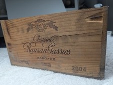 Rustic wooden wine for sale  STOKE-ON-TRENT
