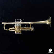 Yamaha 6445 Japão chave C furo grande trompete estojo bocal gamonbrass comprar usado  Enviando para Brazil