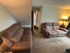 Leather sofas electric for sale  GLOUCESTER