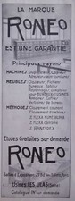 Publicité roneo flexa d'occasion  Compiègne