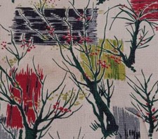 Vintage barkcloth fabric for sale  Ocala
