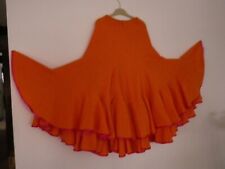 Jupe flamenco orange d'occasion  Orleans-