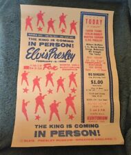 Elvis presley tour for sale  BOLTON