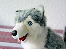 Husky plüschtier hund gebraucht kaufen  Leipzig