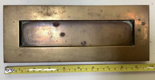 Vintage brass letterbox. for sale  BETCHWORTH