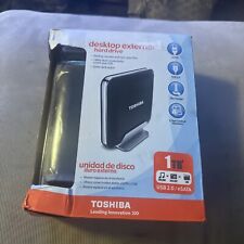Usado, Disco rígido externo Toshiba 1 TB USB 2.0/eSATA desktop - Novo em folha nunca usado comprar usado  Enviando para Brazil