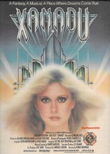 1980 Original 'Xanadu' Olivia Newton John Filme/Trilha Sonora Lançamento Promocional Impressão Anúncio comprar usado  Enviando para Brazil