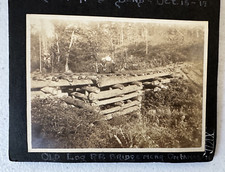 Usado, Álbum de fotos 1919 Eagle River Wisconsin Woods Falls registro de piquenique identificado vintage encontrado comprar usado  Enviando para Brazil