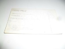 Biglietto piero pelu usato  Misterbianco