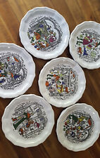 Suite assiettes porcelaine d'occasion  Salouël