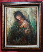 Superbe huile siècle d'occasion  Vic-sur-Aisne