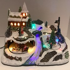 Christmas village scene for sale  KINGSBRIDGE