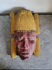 Masque décoratif sud d'occasion Masque décoratif sud d'occasion  Fayence