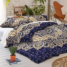 Capa de edredom Mandala boho queen size colcha edredom conjunto de cama boêmio comprar usado  Enviando para Brazil