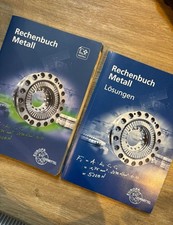 Rechenbuch metall lösungen gebraucht kaufen  Kirchanschöring