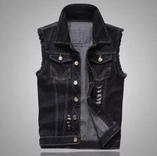 Mens ripped denim for sale  ROMFORD