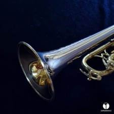 H.N. Estojo White King Silvertone Liberty trompete sino esterlina GAMONBRASS comprar usado  Enviando para Brazil