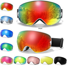 Óculos de esqui snowboard inverno neve esporte antiembaçante óculos intercambiáveis comprar usado  Enviando para Brazil