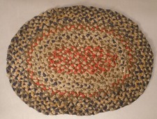 Usado, Tapete oval trançado vintage para casa de bonecas ou tapete de mesa comprar usado  Enviando para Brazil