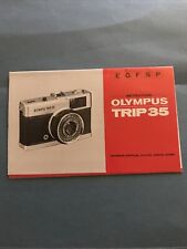 Olympus trip instruction for sale  LOWESTOFT