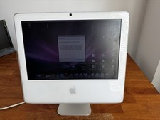 Apple iMac 17” em All In One computador testado só funciona branco A1144 por favor leia comprar usado  Enviando para Brazil