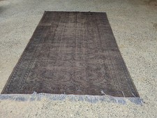 Tapete de área de lã tribal Oushak vintage turco grande desbotado à mão comprar usado  Enviando para Brazil
