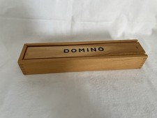 Domino spiel holzbox gebraucht kaufen  Groß-Gerau