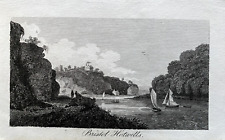 Estampa antiga de 1805: Hot Wells, Clifton, Bristol comprar usado  Enviando para Brazil