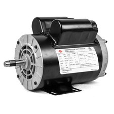 Usado, Motor elétrico 2 HP 3450 RPM compressor serviço 56 quadro 5/8" eixo 110/230 V usado comprar usado  Enviando para Brazil