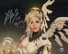Foto de videogame Overwatch 8x10 assinada por Lucie Pohl como Mercy - CONCESSIONÁRIA UACC comprar usado  Enviando para Brazil