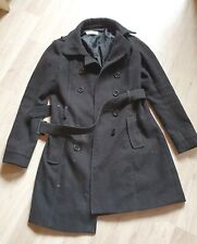 Manteau noir trench d'occasion  Bas-en-Basset