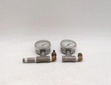 Manómetro Zahm & Nagel 2.5" Doble Escala 0-30psi (Lote de 2) segunda mano  Embacar hacia Mexico