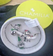 Chamilia christmas charm for sale  BOURNEMOUTH