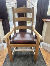 Dining chair oak for sale  NEWTON ABBOT