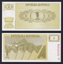 Banconota slovenia tolar usato  Chieri