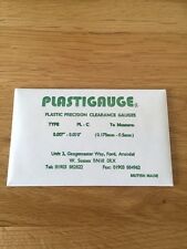 Plastigauge 0.007 0.020 for sale  Shipping to Ireland