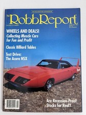 Robb report magazine for sale  BURRY PORT