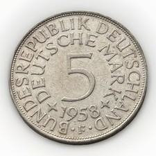 Brd silberadler 1958 gebraucht kaufen  Köln