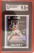 Panini Chronicles Jaren Jackson Jr. 2018-19 Studio RC SG 9.5 GEM ESTADO PERFEITO  comprar usado Panini Chronicles Jaren Jackson Jr. 2018-19 Studio RC SG 9.5 GEM ESTADO PERFEITO  comprar usado  Enviando para Brazil