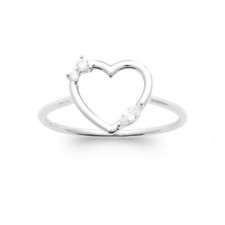 Bague forme coeur d'occasion  Trans-en-Provence