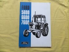 Tracteur FORD 5600 / 6600 / 7600 - manuel d'utilisation - 1980 comprar usado  Enviando para Brazil