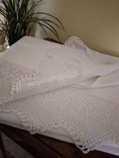 Lenzuolo vintage cotone usato  Villafranca Sicula