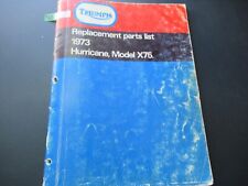 Triumph 1973 hurricane for sale  San Pedro