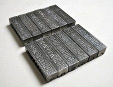 Letterpress challenge quoins for sale  Florence