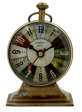 Usado, 1876 Réplica Escritorio Reloj,Latón Retro Table-Shelf Relojes,Regalo para Hogar comprar usado  Enviando para Brazil