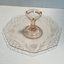 Vintage etched floral for sale  Toms River