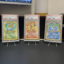 Pokemon Celebrations Trio Charizard #4 Venusaur #15 Blastoise #2 Base set Psa 9  na sprzedaż  Wysyłka do Poland