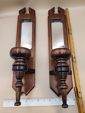 Wood mirror candle for sale  Marlton