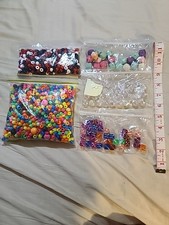 Lot plastic beads for sale  Sweet Valley